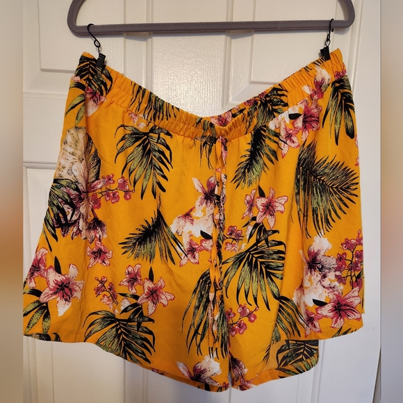 Yellow Tropical 2 Piece Set And Skirt shein - Picture 6 of 14